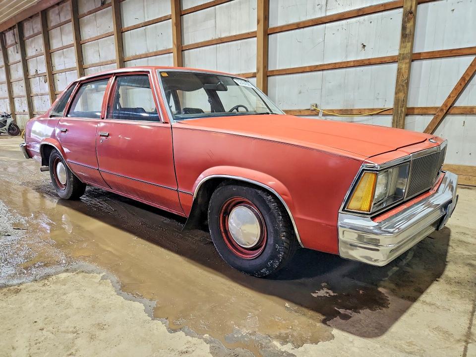 1980 Chev Malibu მანქანა იყიდება აუქციონზე, vin: 1T19JA1423383, აუქციონის ნომერი: 52494526
