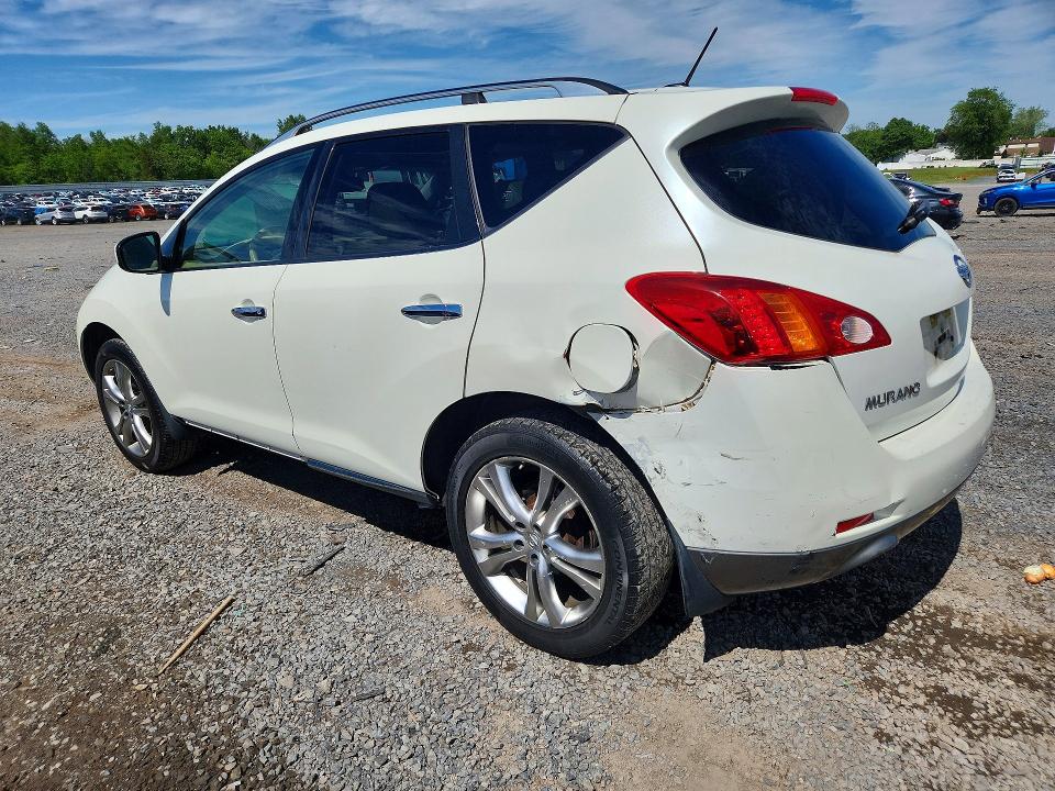 2010 Nissan Murano მანქანა იყიდება აუქციონზე, vin: JN8AZ1MW8AW101241, აუქციონის ნომერი: 55095266