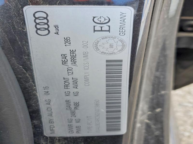 55314026 :رقم المزاد ، WAU3GAFC5GN019850 vin ، 2016 Audi A7 مزاد بيع