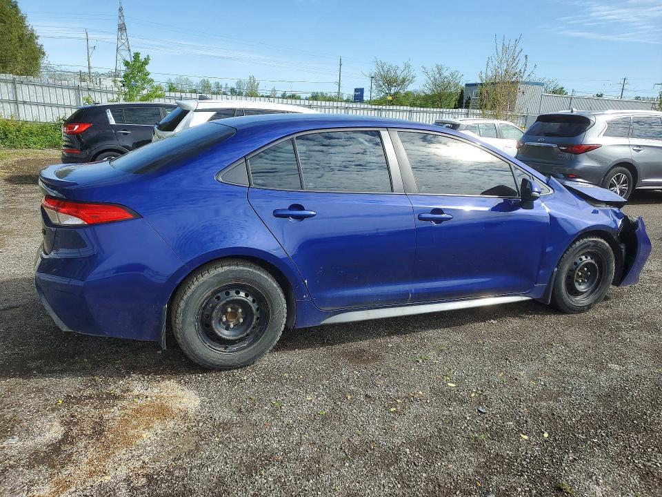 Продаж на аукціоні авто 2021 Toyota Corolla, vin: 5YFB4MBE3MP093203, номер лоту: 53058596