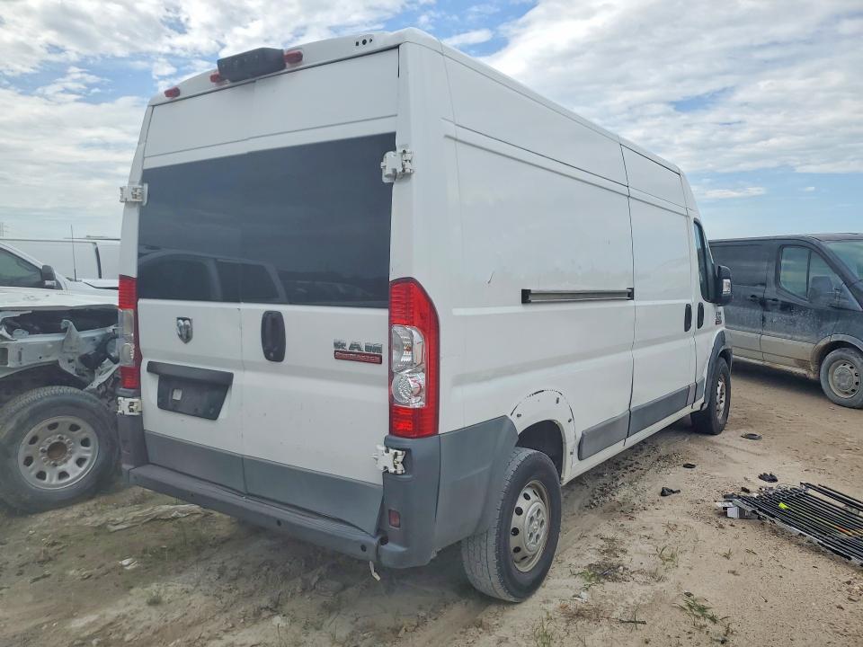 53991786 :رقم المزاد ، 3C6TRVDGXJE154870 vin ، 2018 Ram Promaster 2500 مزاد بيع