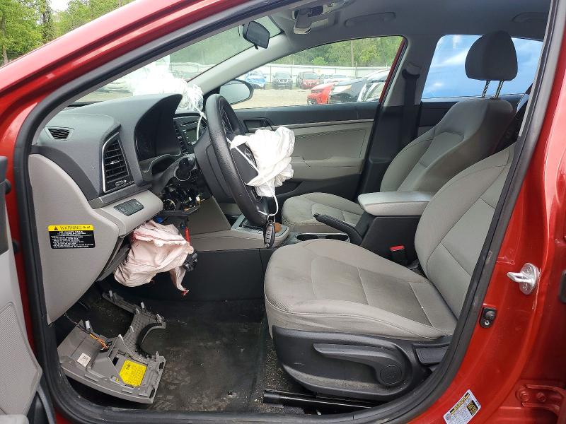54617666 :رقم المزاد ، 5NPD74LF6JH351486 vin ، 2018 Hyundai Elantra مزاد بيع