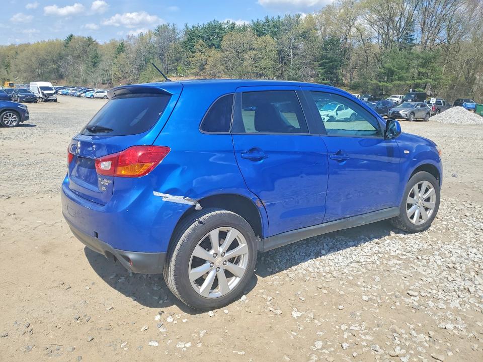 52355636 :رقم المزاد ، 4A4AR3AW1FE035293 vin ، 2015 Mitsubishi Outlander Sport مزاد بيع