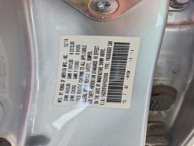 Aukcja sprzedaży 2015 Honda Accord, vin: 1HGCR3F89FA009396, numer aukcji: 53410766