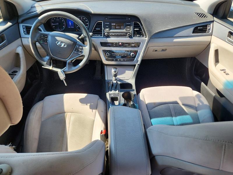 2017 Hyundai Sonata მანქანა იყიდება აუქციონზე, vin: 5NPE24AF2HH570395, აუქციონის ნომერი: 53636196