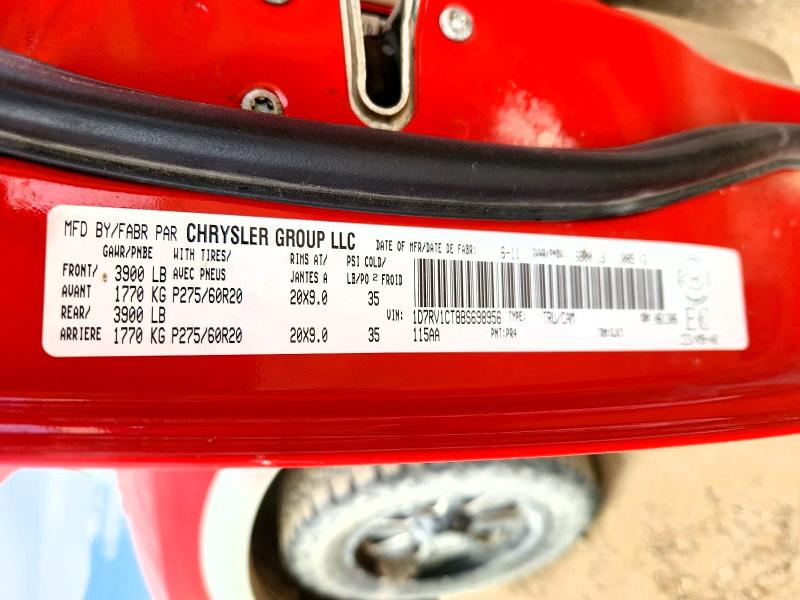 55170236 :رقم المزاد ، 1D7RV1CT8BS698956 vin ، 2011 Dodge Ram 1500 مزاد بيع