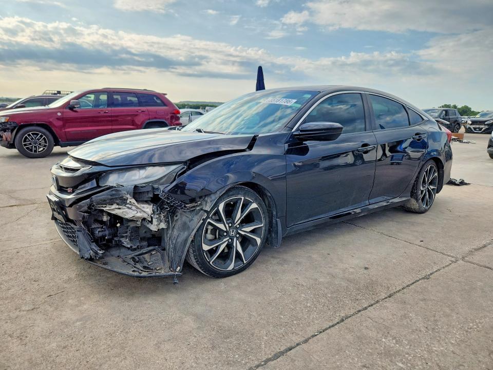 Auction sale of the 2019 Honda Civic, vin: 2HGFC1E5XKH702161, lot number: 55181786
