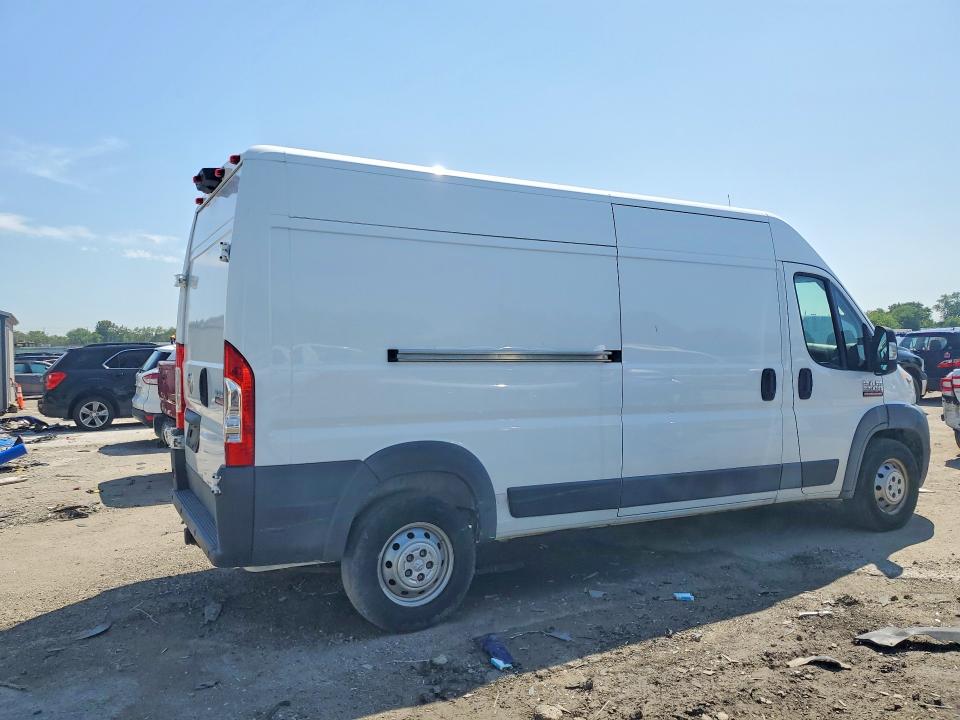 53606236 :رقم المزاد ، 3C6TRVDG6JE152906 vin ، 2018 Ram Promaster 2500 مزاد بيع