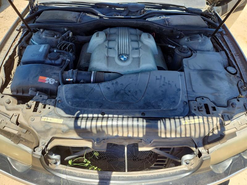 53757136 :رقم المزاد ، WBAGN63423DR16397 vin ، 2003 Bmw 745 مزاد بيع