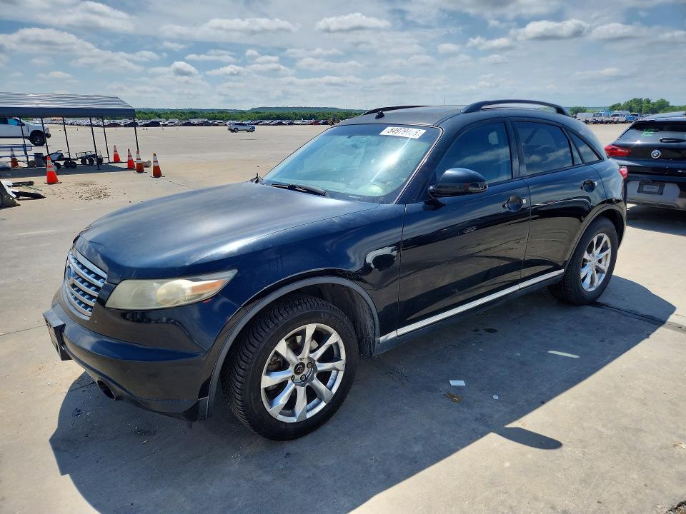 54979466 :رقم المزاد ، JNRAS08WX8X209076 vin ، 2008 Infiniti Fx35 مزاد بيع