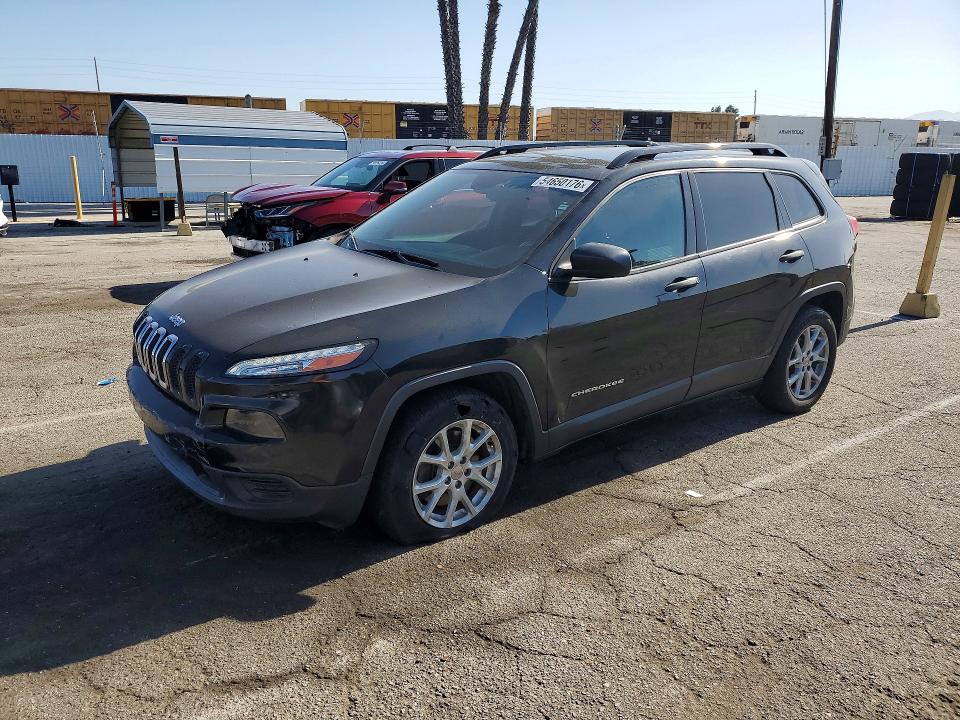 Продажа на аукционе авто 2015 Jeep Cherokee, vin: 1C4PJLABXFW694974, номер лота: 54650176