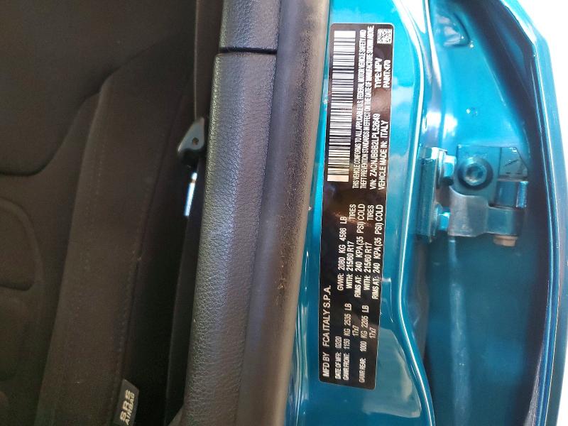 Aukcja sprzedaży 2020 Jeep Renegade, vin: ZACNJBBB2LPL52649, numer aukcji: 54017806
