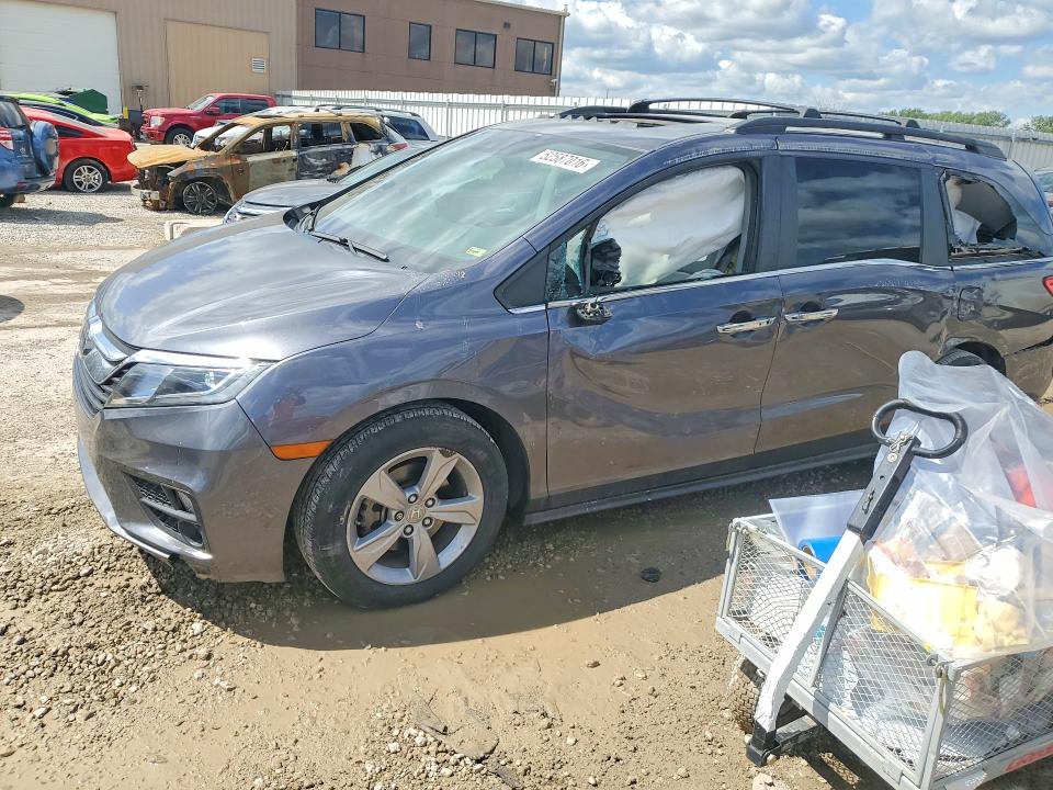 Продажа на аукционе авто 2019 Honda Odyssey, vin: 5FNRL6H71KB126827, номер лота: 52587016