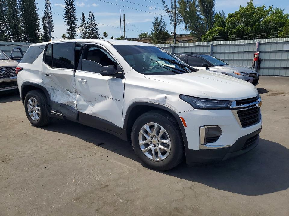 52665736 :رقم المزاد ، 1GNERFKW3PJ143262 vin ، 2023 Chevrolet Traverse مزاد بيع