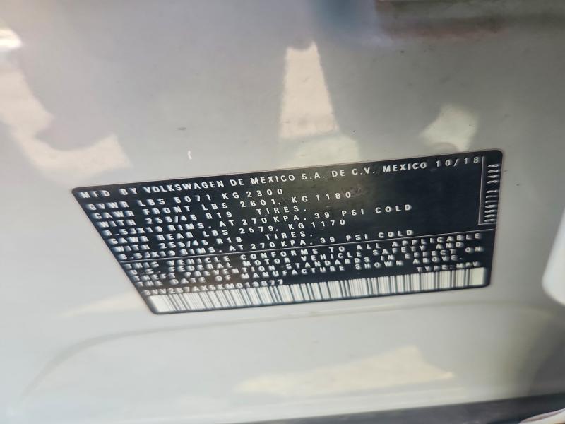 Продажа на аукционе авто 2019 Volkswagen Tiguan, vin: 3VV2B7AX5KM019877, номер лота: 53714236
