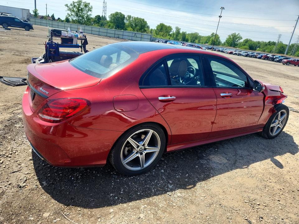 54889706 :رقم المزاد ، 55SWF4KB3JU266922 vin ، 2018 Mercedes-benz C مزاد بيع