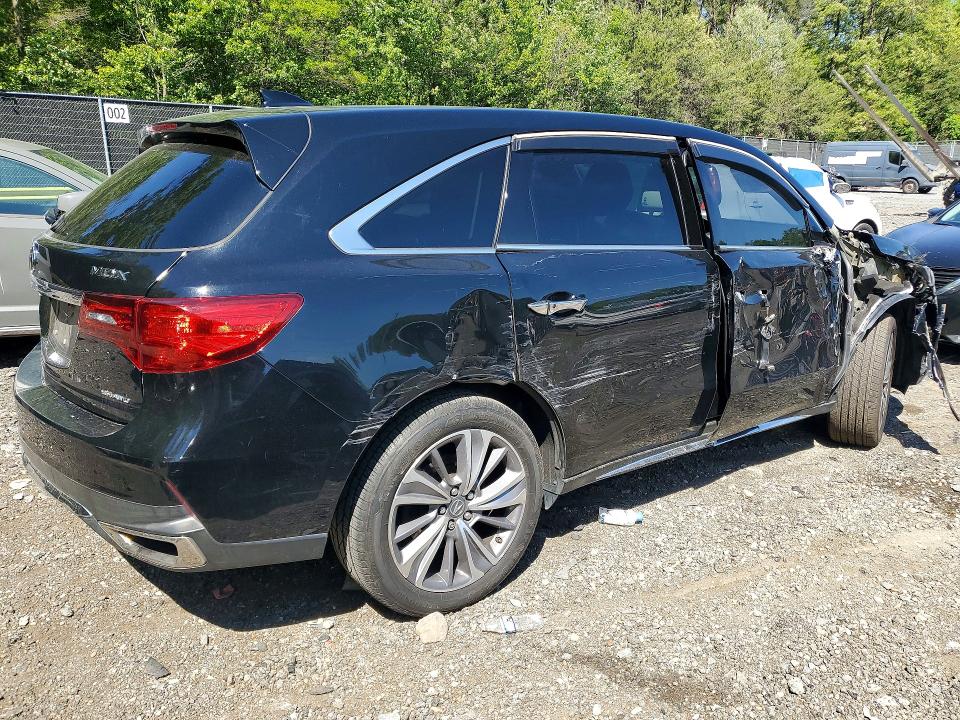 2017 Acura Mdx მანქანა იყიდება აუქციონზე, vin: 5FRYD4H5XHB033680, აუქციონის ნომერი: 51313086