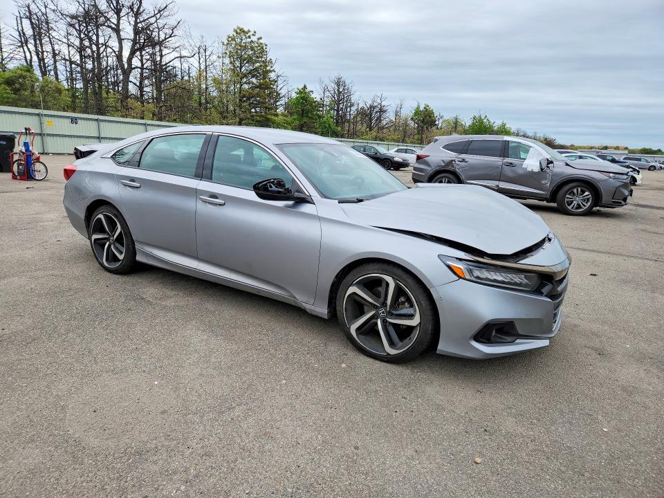 2022 Honda Accord მანქანა იყიდება აუქციონზე, vin: 1HGCV1F34NA036346, აუქციონის ნომერი: 53638106