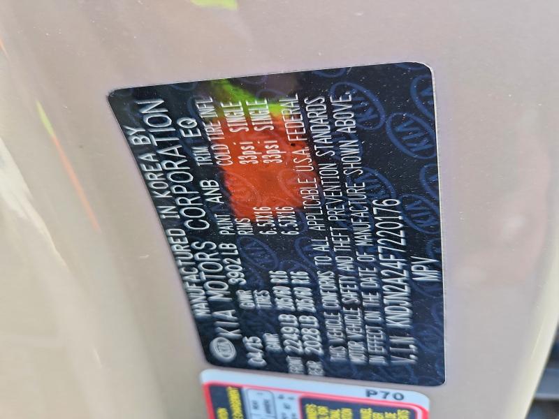 Aukcja sprzedaży 2015 Kia Soul, vin: KNDJN2A24F7220176, numer aukcji: 52347426