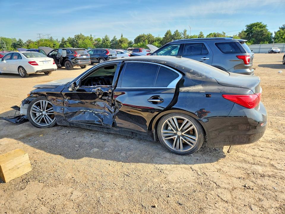 Продаж на аукціоні авто 2014 Infiniti Q50, vin: JN1BV7AR2EM690336, номер лоту: 55197816