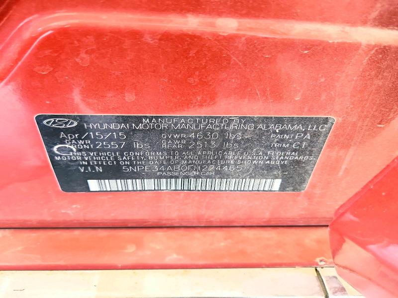 Продаж на аукціоні авто 2015 Hyundai Sonata, vin: 5NPE34AB0FH224465, номер лоту: 51658346