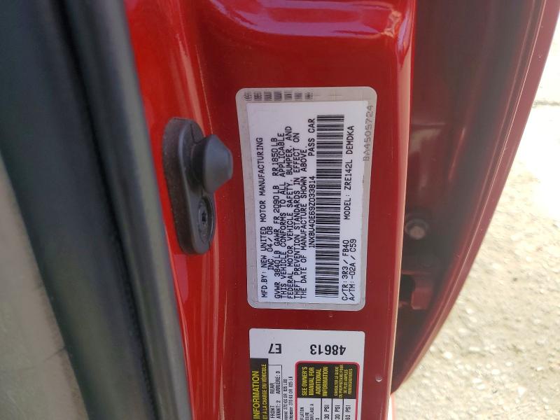 Aukcja sprzedaży 2009 Toyota Corolla, vin: 1NXBU40E69Z033814, numer aukcji: 54285826