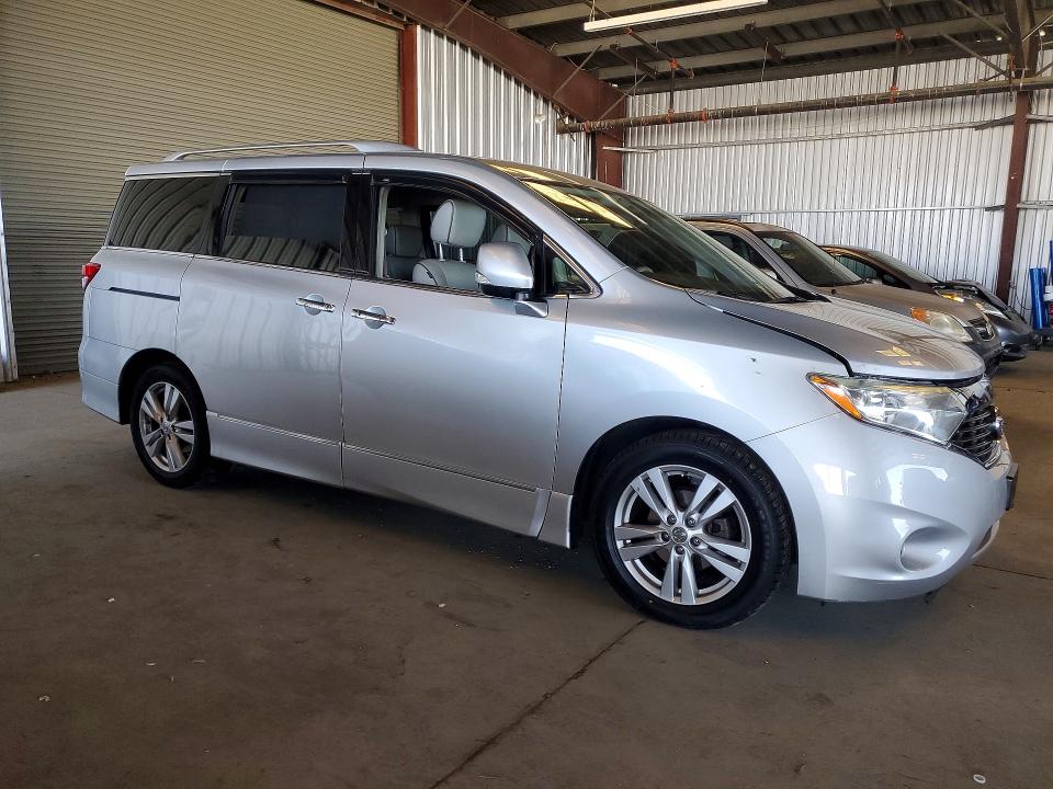 2012 Nissan Quest მანქანა იყიდება აუქციონზე, vin: JN8AE2KP8C9044523, აუქციონის ნომერი: 51920966
