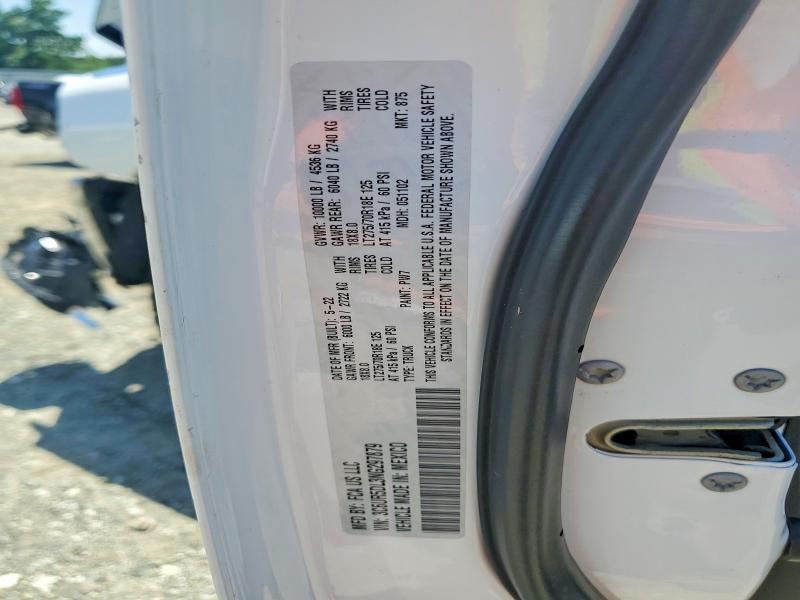 Продаж на аукціоні авто 2022 Ram 2500, vin: 3C6UR5DL3NG297879, номер лоту: 53161216