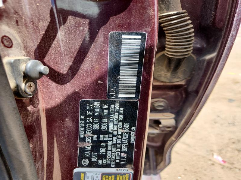 2018 Kia Forte მანქანა იყიდება აუქციონზე, vin: 3KPFL4A7XJE166409, აუქციონის ნომერი: 52703556