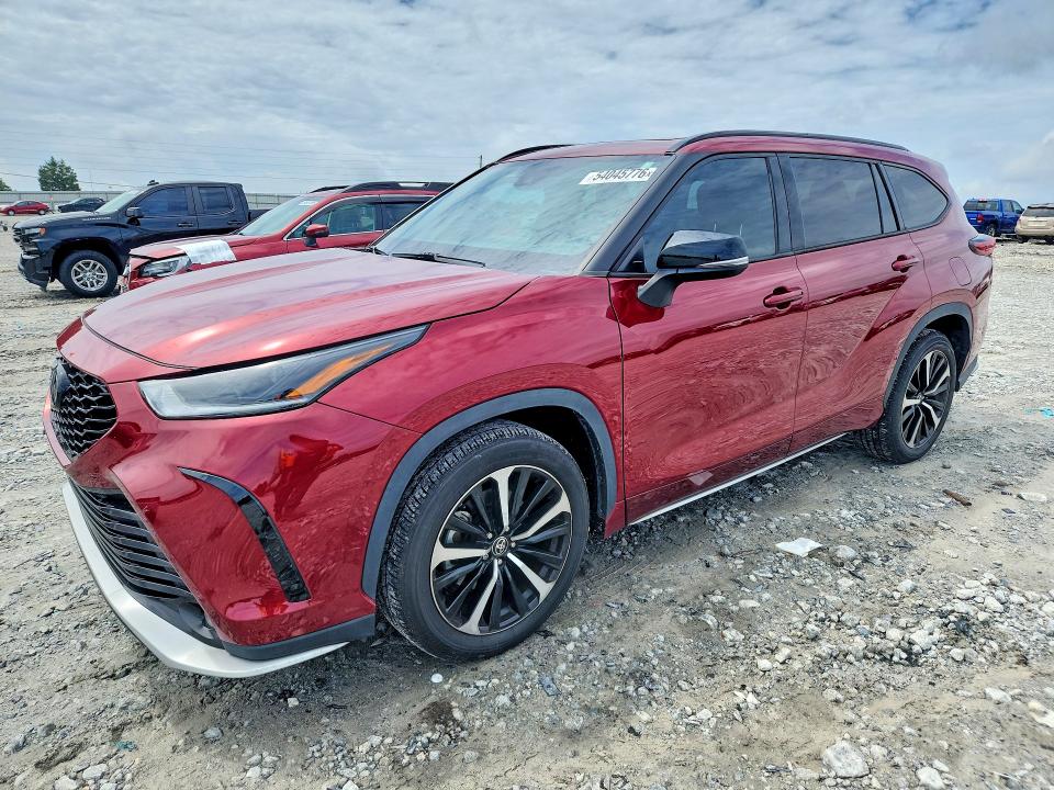 Продаж на аукціоні авто 2022 Toyota Highlander, vin: 5TDJZRAH7NS109272, номер лоту: 54045776