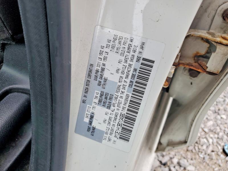 2011 Mazda Mazda2 მანქანა იყიდება აუქციონზე, vin: JM1DE1HY3B0104990, აუქციონის ნომერი: 54269716
