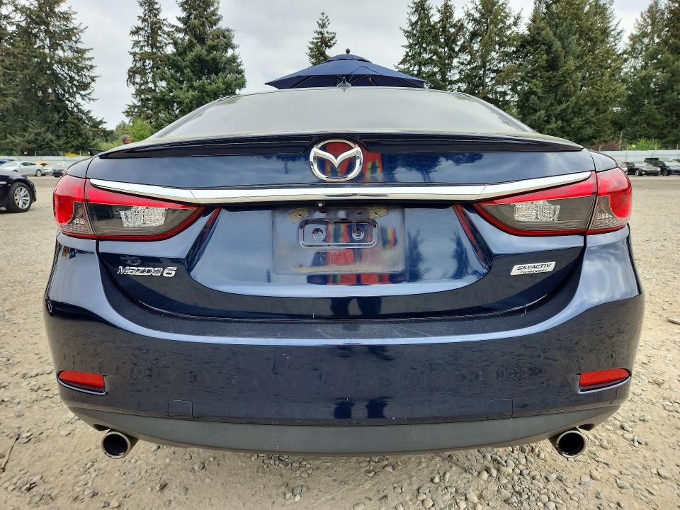 2015 Mazda 6 მანქანა იყიდება აუქციონზე, vin: JM1GJ1W59F1208580, აუქციონის ნომერი: 52510136
