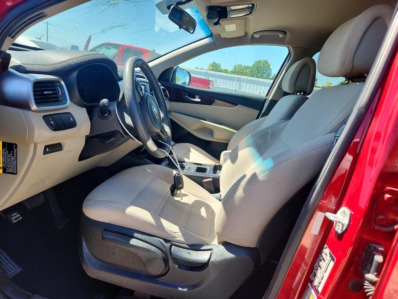 53443526 :رقم المزاد ، 5XYPGDA52HG188666 vin ، 2017 Kia Sorento مزاد بيع