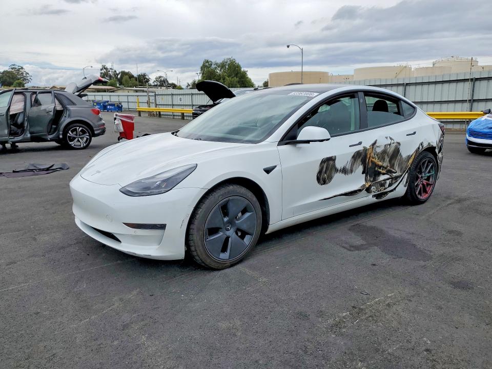 52367006 :رقم المزاد ، 5YJ3E1EA4MF874414 vin ، 2021 Tesla Model 3 مزاد بيع