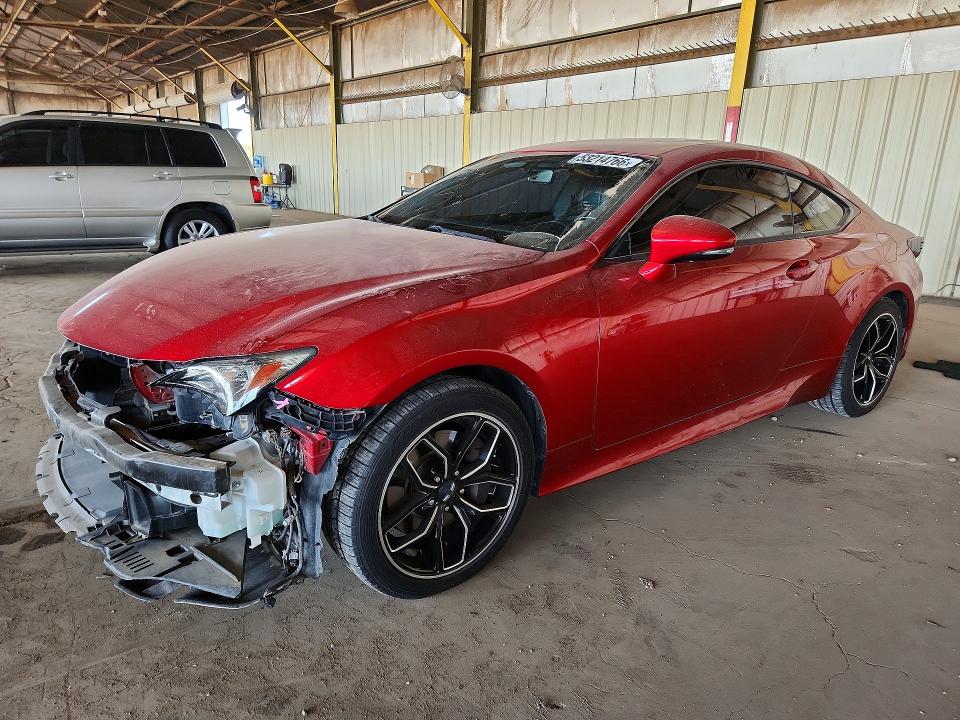 53214766 :رقم المزاد ، JTHHE5BCXF5001871 vin ، 2015 Lexus Rc مزاد بيع