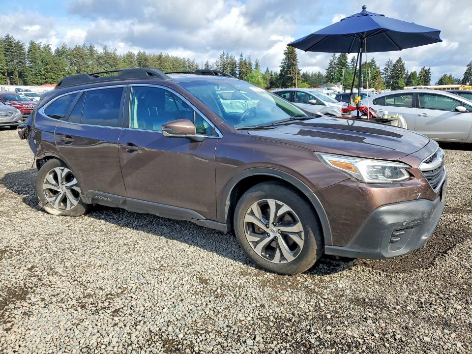 2020 Subaru Outback მანქანა იყიდება აუქციონზე, vin: 4S4BTANC1L3181536, აუქციონის ნომერი: 53854056
