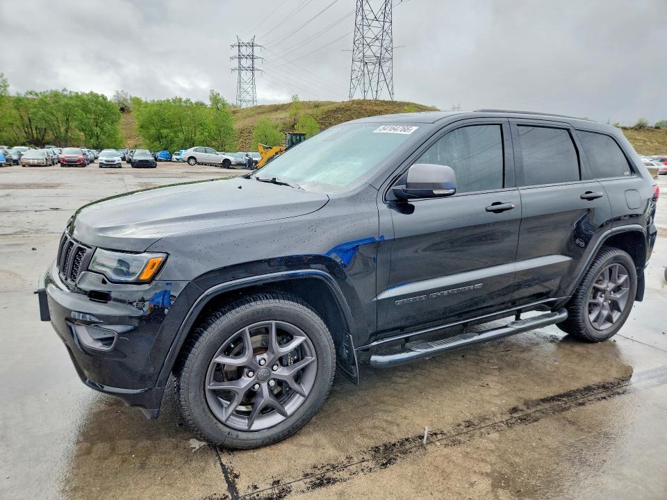 54164766 :رقم المزاد ، 1C4RJFBG7MC505376 vin ، 2021 Jeep Grand Cherokee مزاد بيع