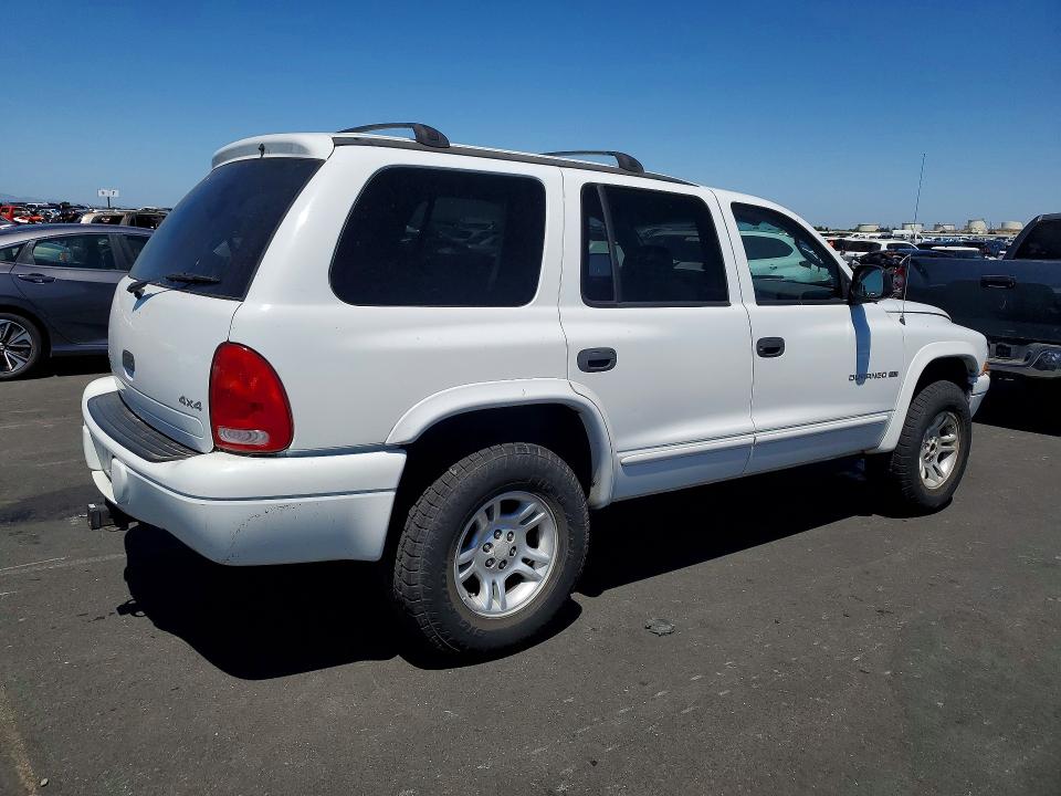 53877036 :رقم المزاد ، 1B4HS28NX1F624456 vin ، 2001 Dodge Durango مزاد بيع