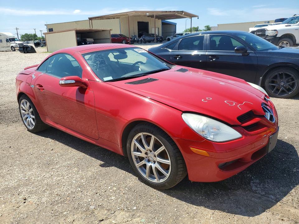 2007 Mercedes-benz Slk მანქანა იყიდება აუქციონზე, vin: WDBWK56F77F137701, აუქციონის ნომერი: 54438796