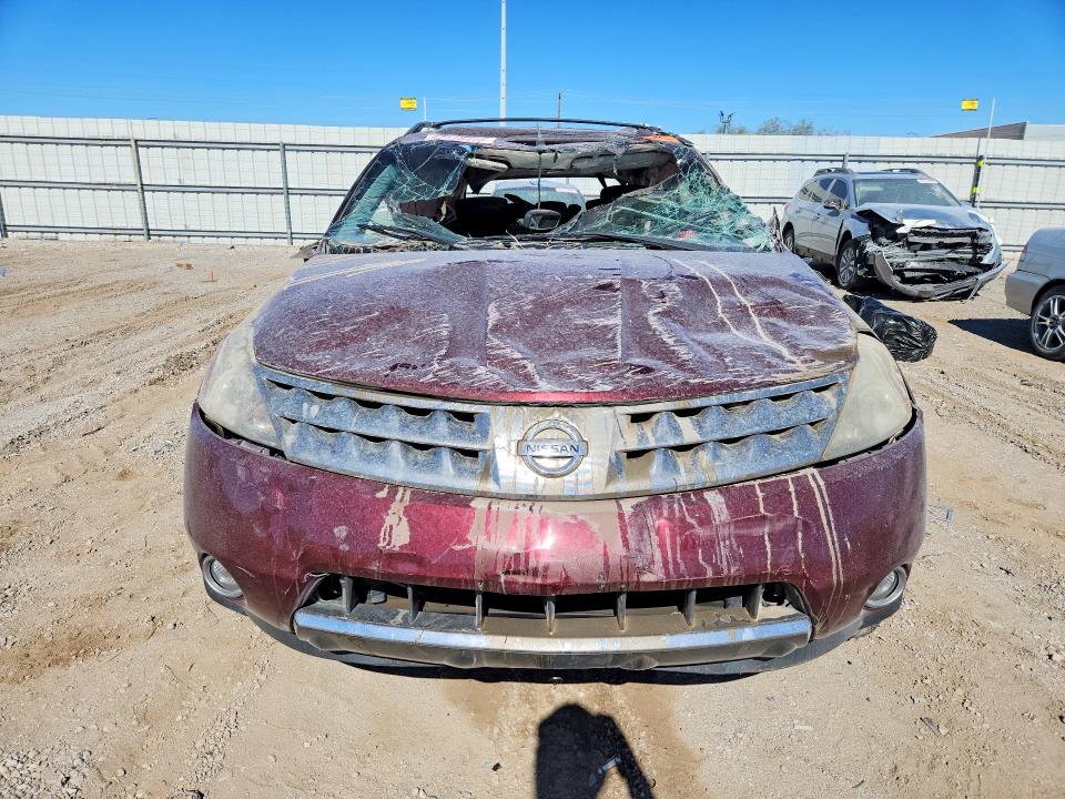 47118176 :رقم المزاد ، JN8AZ08W87W652945 vin ، 2007 Nissan Murano مزاد بيع
