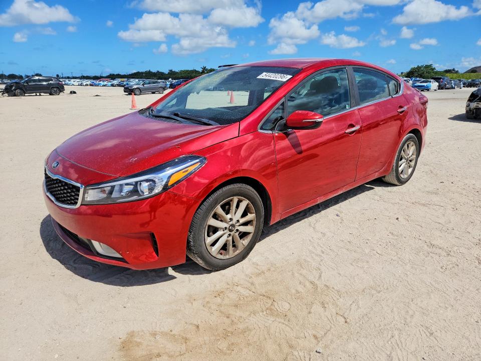 2017 Kia Forte მანქანა იყიდება აუქციონზე, vin: 3KPFL4A76HE041174, აუქციონის ნომერი: 54420296