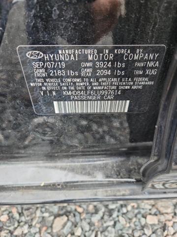 Продаж на аукціоні авто 2020 Hyundai Elantra, vin: KMHD84LF6LU997614, номер лоту: 52161106