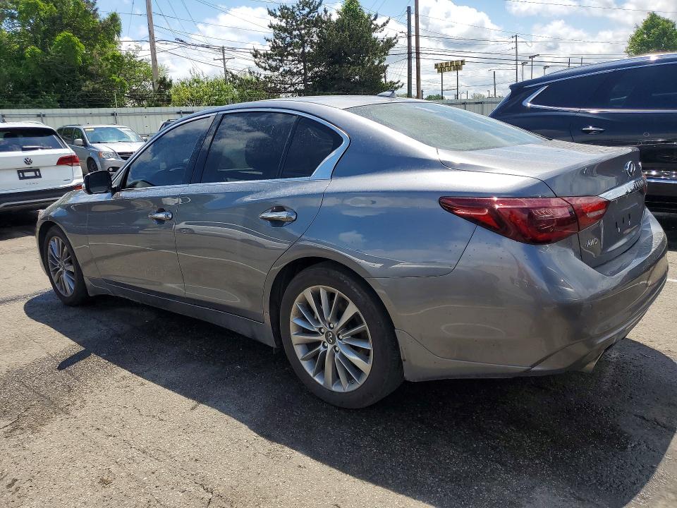 2022 Infiniti Q50 მანქანა იყიდება აუქციონზე, vin: JN1EV7BR3NM342251, აუქციონის ნომერი: 48652556