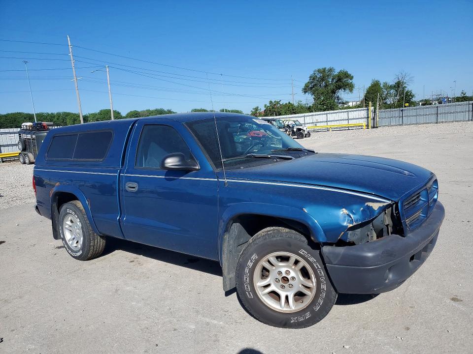 2003 Dodge Dakota მანქანა იყიდება აუქციონზე, vin: 1D7FL16X43S203581, აუქციონის ნომერი: 53586806