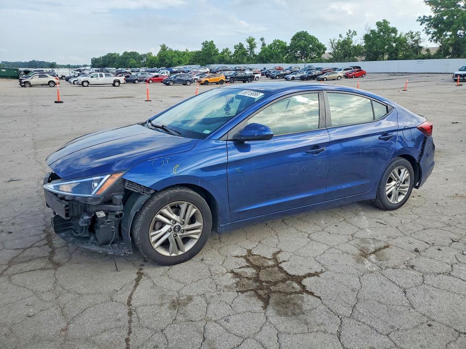 2020 Hyundai Elantra მანქანა იყიდება აუქციონზე, vin: 5NPD84LF1LH631946, აუქციონის ნომერი: 55015886