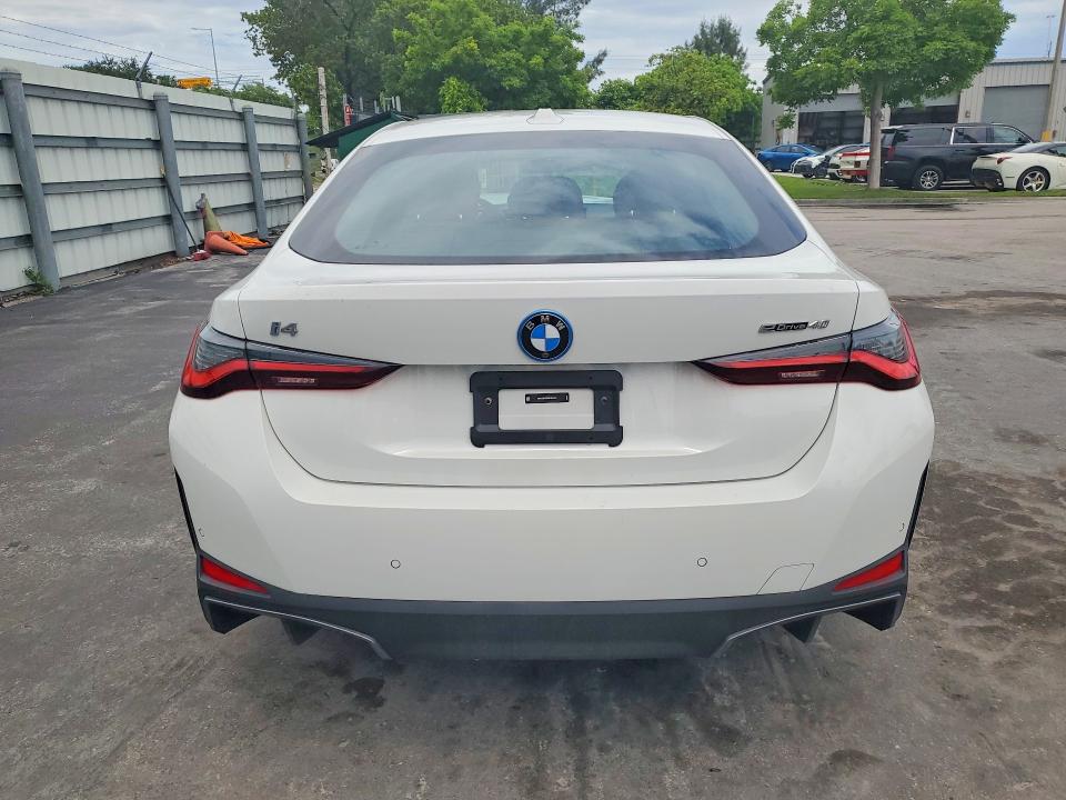 2025 Bmw I4 მანქანა იყიდება აუქციონზე, vin: WBY23HD06SFV61214, აუქციონის ნომერი: 55374526