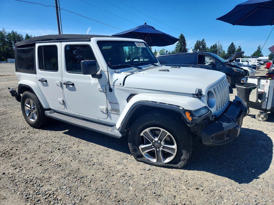 55081516 :رقم المزاد ، 1C4HJXEN3JW331294 vin ، 2018 Jeep Wrangler Unlimited مزاد بيع
