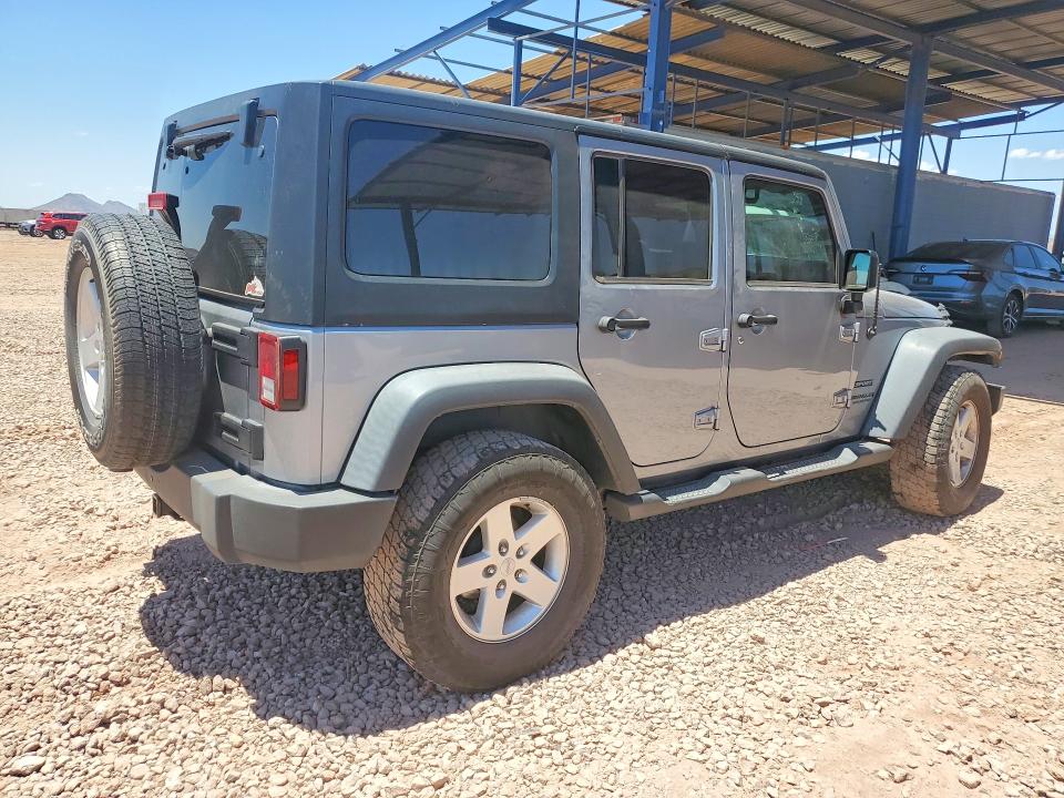 2017 Jeep Wrangler Unlimited მანქანა იყიდება აუქციონზე, vin: 1C4BJWDG2HL702833, აუქციონის ნომერი: 55400426