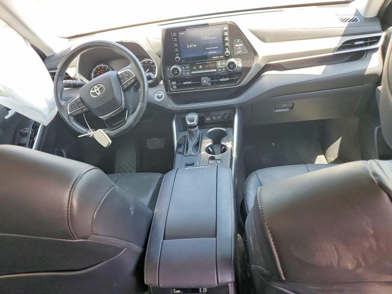 52255936 :رقم المزاد ، 5TDGZRAH4MS537678 vin ، 2021 Toyota Highlander مزاد بيع