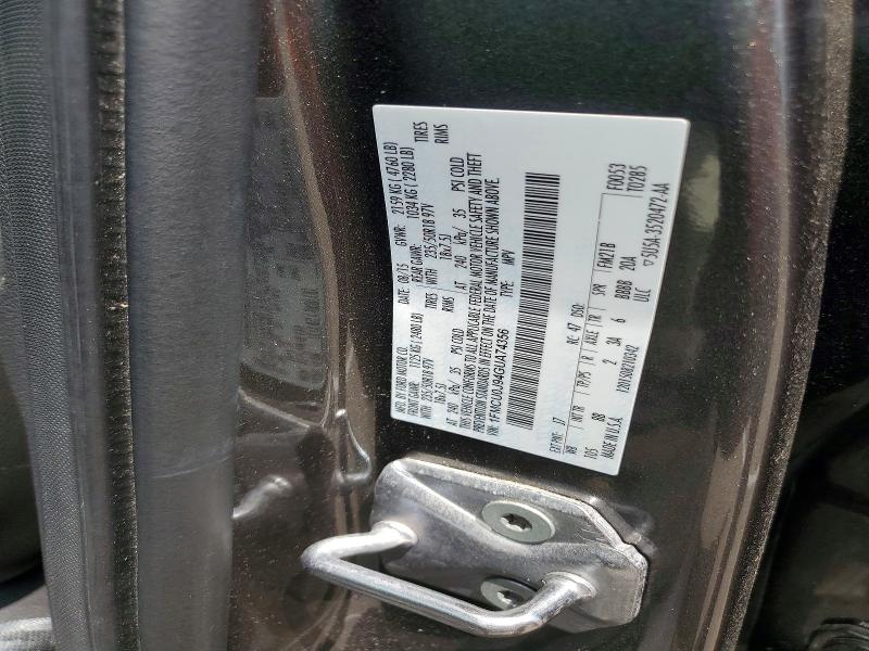 Продаж на аукціоні авто 2016 Ford Escape, vin: 1FMCU0J94GUA74356, номер лоту: 53961456